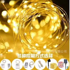 Factory direct led copper wire lamp Christmas holiday room atmosphere/outdoor waterproof camping courtyard decorative light