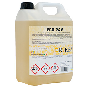 RYKEM ECO PAV Nettoyant concentré pour sols 5Kg entretien quotidien marbre céramique grès HACCP CAM - Product Image 2
