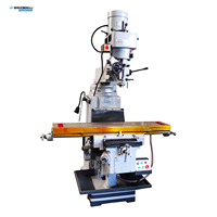 Fraiseuse à tourelle X6330 haute précision verticale à vitesse variable, tête rotative d'alimentation puissante