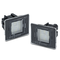 Feux de plaque d'immatriculation à LED pour Mercedes-Benz W213 W205 W166 W176 R172 X156 X204 X205 X166 , Pack de 2