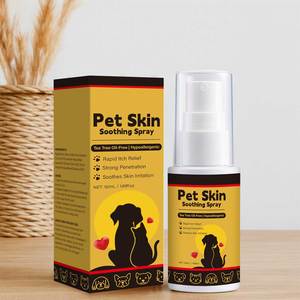 Haustier-Hautberuhigungsspray - Silberionen Anti-Juckreiz & Antibakteriell, Lavendel Beruhigend, 24h Feuchtigkeitsspendend, Spülfreier Feinspray - Product Image 1