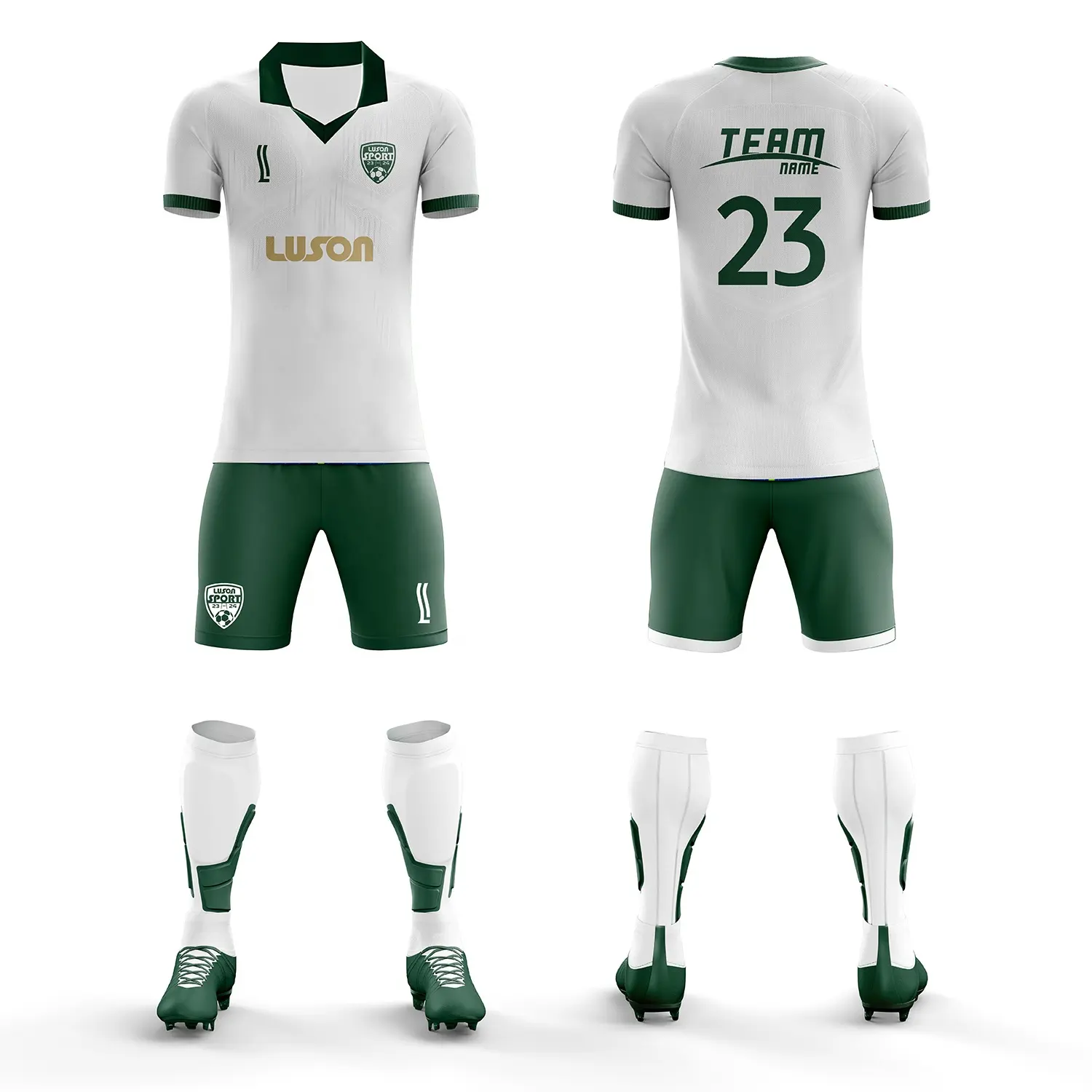 Luson Best-Selling Football Player Training FC Jersey Football Shirts Sportswear Soccer Jersey Team Uniform For Adults