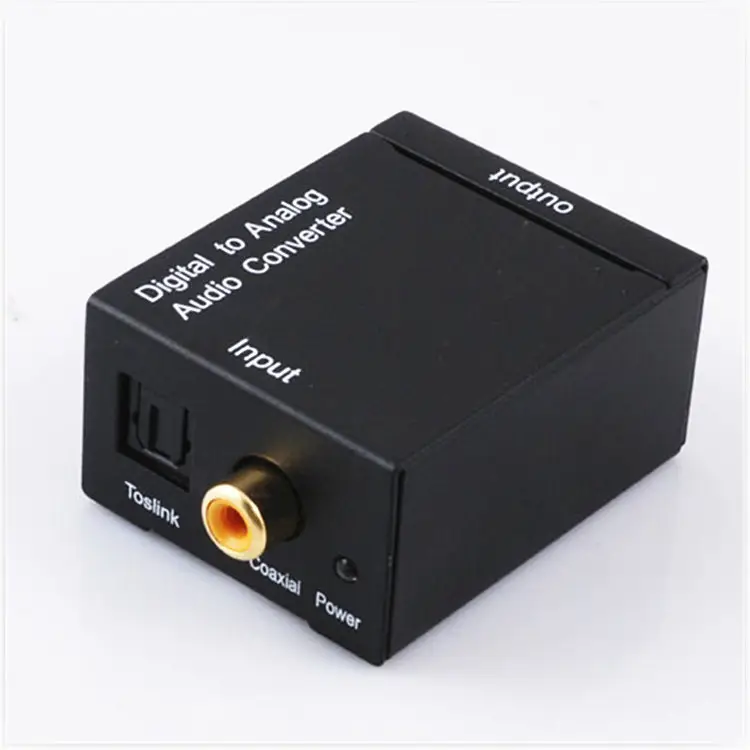 Wholesale Analog to Digital Audio Converter L/R Analog Signal to Coaxial Optical Audio Converter