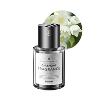 Diffuseur d'arômes pour voiture, vaporisateur sans fil rechargeable par USB, humidificateur de parfum en verre, maison et voitures, parfums citron et lavande, parfum pour voiture
