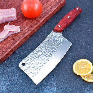 Wholesale kitchen <b>knife</b> set, hammered forged stainless steel slicing, meat cutting, cleaver, <b>bone</b>-chopping <b>knife</b> set, two-piece - Product Image 2