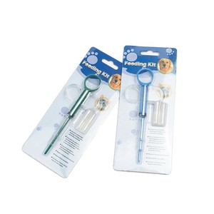 Dispenser per Medicinali per Animali Domestici, Comodo Bastoncino per Somministrazione di Pillole e Compresse di Calcio, con Iniezione d'Acqua Integrata, in Plastica per Gatti e Animali - Product Image 3