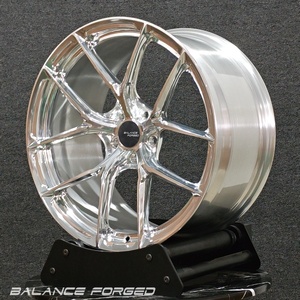 Rines Forjados Pulidos P101SC Estilo Cóncavo 5x112 5x120 de 19 20 21 22 23 Pulgadas con Ajuste Escalonado para <span class=keywords><strong>BMW</strong></span> F80 G80 M3 F82 G82 M4 F90 - Product Image 3
