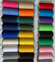 Hot Selling Multi Colors OE Cotton Yarn Recycled Blended Knitting Yarn Ne 18s