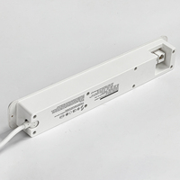 Prise de courant encastrée pour bureau de conférence industrielle intégrée 10A 3 prises 1 USB-A 1 multiprise pour meubles de type C