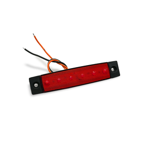 6LED 12V 24V camion remorque côté marqueur indicateurs lumière LED voiture Signal frein arrière queue bande lumière - Product Image 3