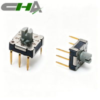 Interrupteur rotatif CHA Factory série RC IP67 3x3 broches traversantes DIP 10/16 positions 7*7mm