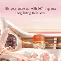 QIANHONG Parfum de Voiture 10ml Liquide Désodorisant Diffuseur d'Arômes Freesia Papier Coton Océan Parfum Longue Durée Ventilation Intérieure Moderne