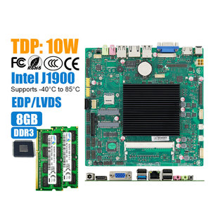 Ev NAS 9USB2.0 1USB3.0 6COM RJ45 LAN MSATA SATA 1Mini-PCIe WI-FI 3G/4G çift monitör Intel Celeron J1900 ITX anakart - Product Image 1