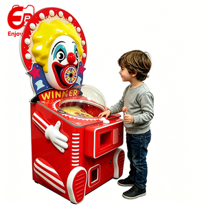 Máquina expendedora comercial de caramelos y dulces con forma de grúa, operada con monedas, con cúpula extragrande, para centros comerciales en España - Product Image 1