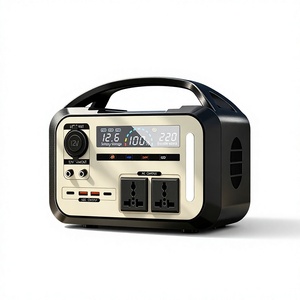 แบตเตอรี่ลิเธียมไอออนพกพาสำหรับใช้งานกลางแจ้ง 220V ความจุขนาดใหญ่ สำหรับรถบ้าน แคมป์ปิ้ง <span class=keywords><strong>ใช้</strong></span>ในบ้าน ฉุกเฉิน พร้อมจอ LED - Product Image 1