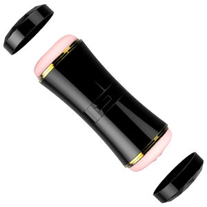 <span class=keywords><strong>Sybian</strong></span> <span class=keywords><strong>Sex</strong></span> Product Voor Mannen Juguetes Sexuales Vagina Twee Gaten Voor Masturbator Seksspeeltjes Man - Product Image 2