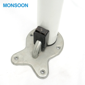 Modern Chrome Stainless Steel Bar Adjustable Metal <strong>Folding</strong> <strong>Table</strong> <strong>Leg</strong> <strong>for</strong> Kitchen Apartment Bathroom Coffee Dining Plastic Modern - Product Image 6