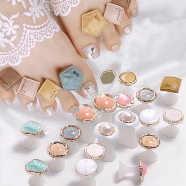 8 шт., силиконовые разделители для ногтей