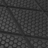 Tapis de bateau en mousse EVA en caoutchouc pour revêtement de sol personnalisé avec motif hexagonal Melors CNC