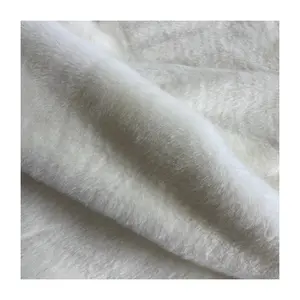 Ruili 100% Polyester Cọc Ngắn Tổng Hợp Boa Faux Lông Vải Cho Hàng May Mặc Đồ Chơi