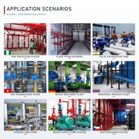 Flanged Dismantling Joint PN10 PN16 PN25 Ductile Iron Rigid Type DN50-DN2000 EPDM Gasket Water Pipe Tie Rod ANSI ISO9001