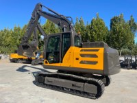 Fabricant chinois JIAHE, excavatrice sur chenilles hydraulique de 13 tonnes, moteur Cummins, pompe, travaux de terrassement, vente pour la construction