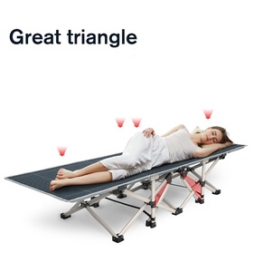 Cama Dobrável Ajustável Durável para Casa, Quarto, Acampamento ao Ar Livre, Escritório ou Uso Doméstico - Mais Vendida - Product Image 3