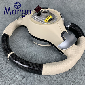 อุปกรณ์ตกแต่งภายในสำหรับ <span class=keywords><strong>Mercedes</strong></span>-<span class=keywords><strong>Benz</strong></span> พวงมาลัยคาร์บอนไฟเบอร์สำหรับ W176 W213 CLA <span class=keywords><strong>W124</strong></span> W177 W221 A C E S Class - Product Image 6