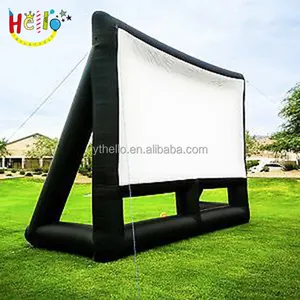 Pantalla de proyector inflable para exteriores, pantalla de cine inflable de gran tamaño