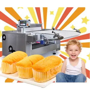 Máquina automática para rellenar pasteles, espátula de alta tecnología para línea de producción de pasteles