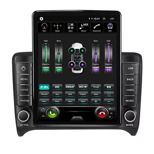 TS100 1 + 16G Android IPS DSP REPRODUCTOR DE DVD para coche para Audi TT 2006-2012 coche Android estéreo WIFI GPS Video Radio Audio navegación Gps - Product Image 6