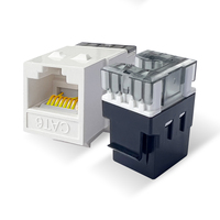 Connecteur Ethernet RJ45 Keystone non blindé Catégorie 6a à montage sur panneau du fabricant RPS-1069 Garantie de 2 ans