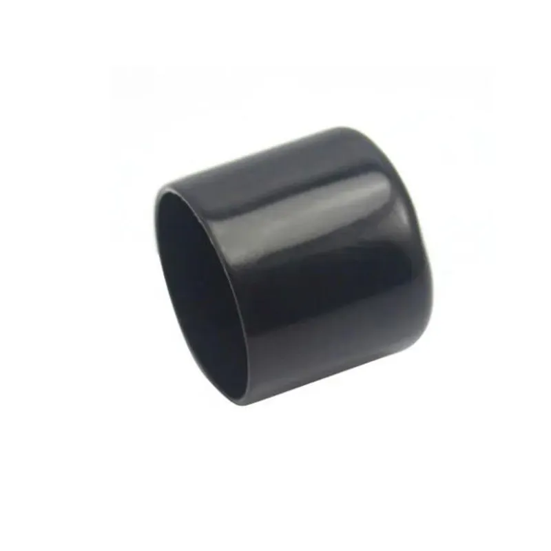 Impact Resistant 2-3/8" Flexible Black PVC End Cap