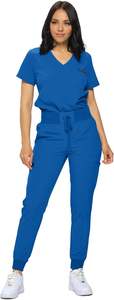 Fabricant Vente en gros Spa Logo personnalisé Jogger Sets Nursing Scrubs Hair Salon Uniformes Medical Women Scrubs Uniformes Sets - Product Image 6
