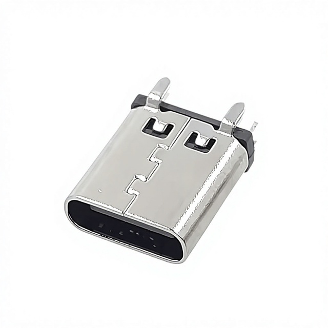 ZX USB Type-C Base Vertical Direct 16-Pin PD Fast Charging Interface Connector