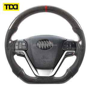 Volante de Fibra de Carbono Real TDD Compatible con Toyota Camry 2015 2016 2017 Avalon 2013-2018 - Product Image 1