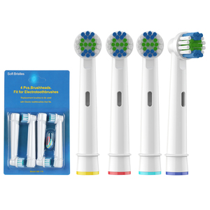 หัวแปรงสีฟันไฟฟ้า YBK ใช้แทนกันได้กับหัวแปรงสีฟัน Oral-B 7000 ขนแปรงนุ่ม DuPont จำนวน 4 ชิ้น - Product Image 2