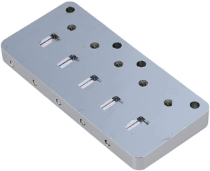 Nouvelle vente : Pont <span class=keywords><strong>de</strong></span> guitare 5 cordes <span class=keywords><strong>de</strong></span> qualité supérieure avec micro intégré – Pont six points <span class=keywords><strong>haut</strong></span> <span class=keywords><strong>de</strong></span> <span class=keywords><strong>gamme</strong></span> pour guitare électrique - Product Image 3