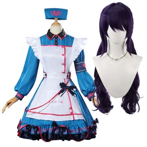 Disfraz de Anime PJSK Asahina Mafuyu, Disfraz de Enfermera Terrible o Peluca GAHC-015 - Product Image 1