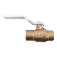 Robinet à boisseau sphérique en laiton forgé à passage plein sans plomb 1/2"-4" NOVAFLOW OEM Usine Chine