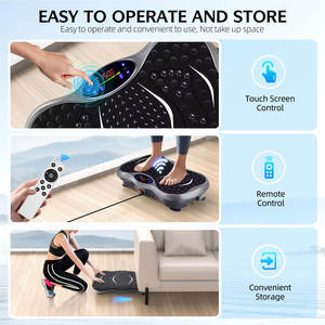 Nouvelle conception de plateforme <span class=keywords><strong>vibrante</strong></span> pour exercices corporels complets, machine de fitness <span class=keywords><strong>vibrante</strong></span> pour la perte de poids - Product Image 5