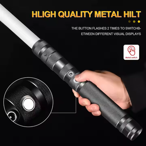 Épée <span class=keywords><strong>laser</strong></span> lumineuse 2-en-1 en gros, 16 couleurs, en plastique durable, pour duel, transfrontalier - Product Image 6