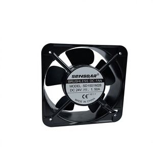 Ventilateur axial DC à vitesse variable PWM 150x150x51mm 12V pour la purification de l'air frais commercial et la ventilation des unités principales - Product Image 2
