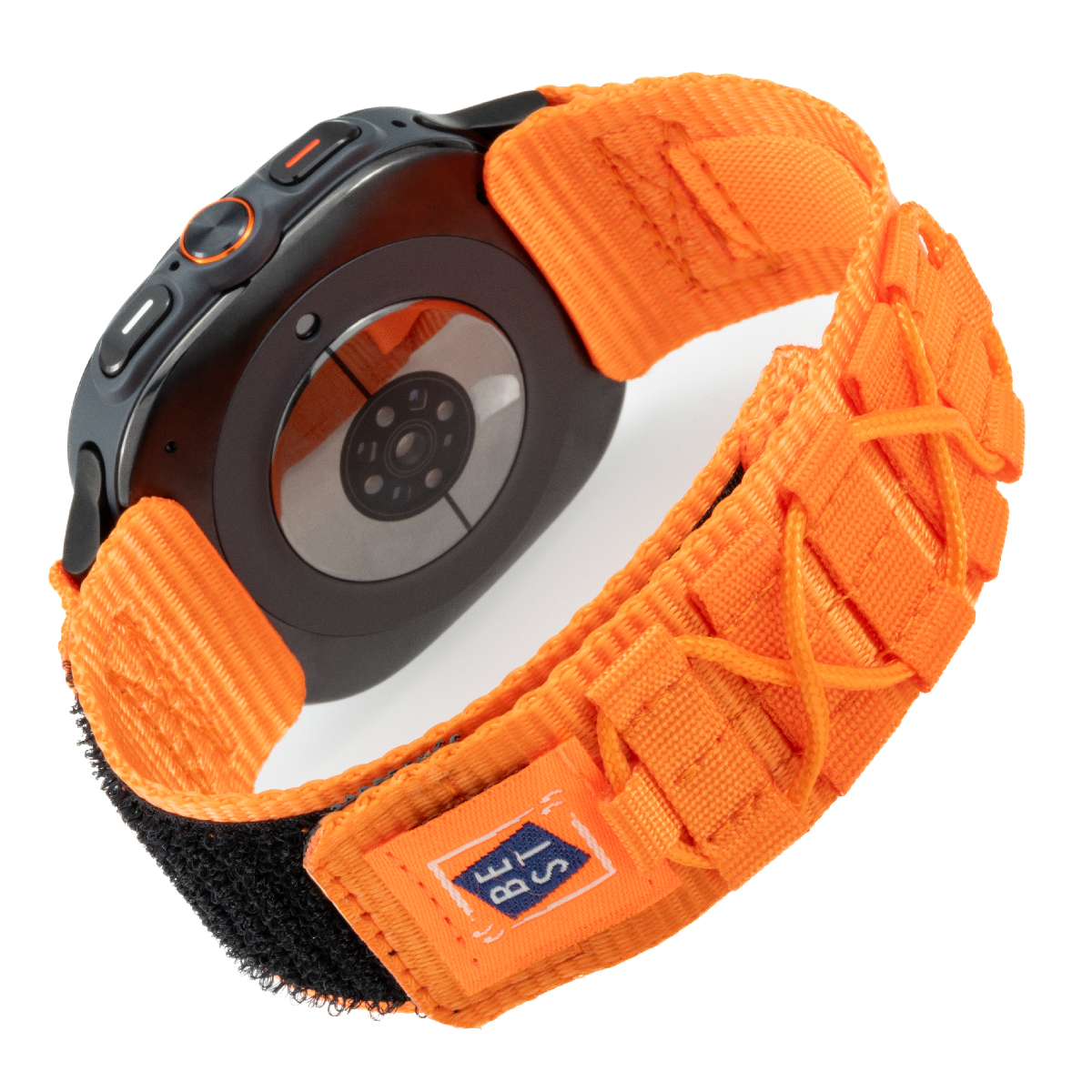 Orange with black connector