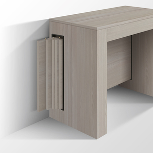โต๊ะคอนโซล Lise รุ่น Pearl Elm ผิวเมลามีน สำหรับใช้งานภายใน - Product Image 3