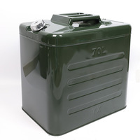 Couvercle carré en acier baril à huile grande capacité stockage épais réservoir d'essence Pot d'essence marque FUJI de haute qualité
