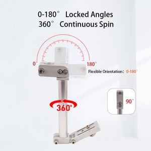 Support universel robotique avec ventouse réglable, fixation à griffe, bras pivotant pneumatique, accessoires d'outillage - Product Image 5