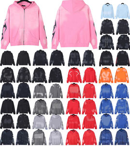 เสื้อฮู้ดดี้ผู้ชายแบรนด์ดีไซเนอร์แฟชั่น คุณภาพสูง ผ้าฝ้าย 100% ทรงหลวม พิมพ์ลายเท่ๆ สไตล์ลำลอง สปอร์ต - Product Image 1