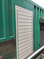 Volet de fenêtre électrique horizontal en alliage d'aluminium, pare-soleil automatique et réglable, avec ventilation, pour fenêtres et volets coupe-feu