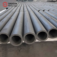 Élément chauffant en carbure de silicium (SiC) de qualité supérieure, tube chauffant en SiC, tige chauffante, tube réfractaire premium pour four, coupe de tubes Mgo SiO2